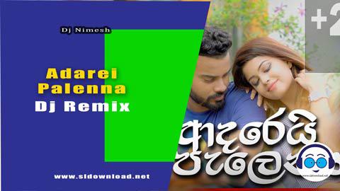 Adarei Palenna Dj Remix Djz NimesH 2023 sinhala remix DJ song free download