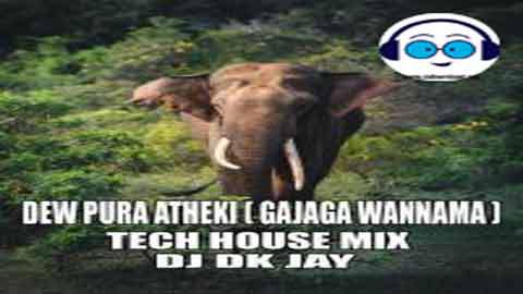 Dew Pura Atheki Gajaga Wannama Tech House Mix DJ Dk JaY 2022 sinhala remix free download